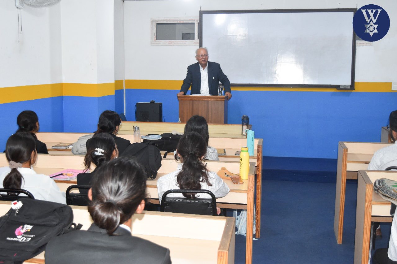 Dr. Ananda Mohan Bhattarai Inspires BA.LL.B. Students